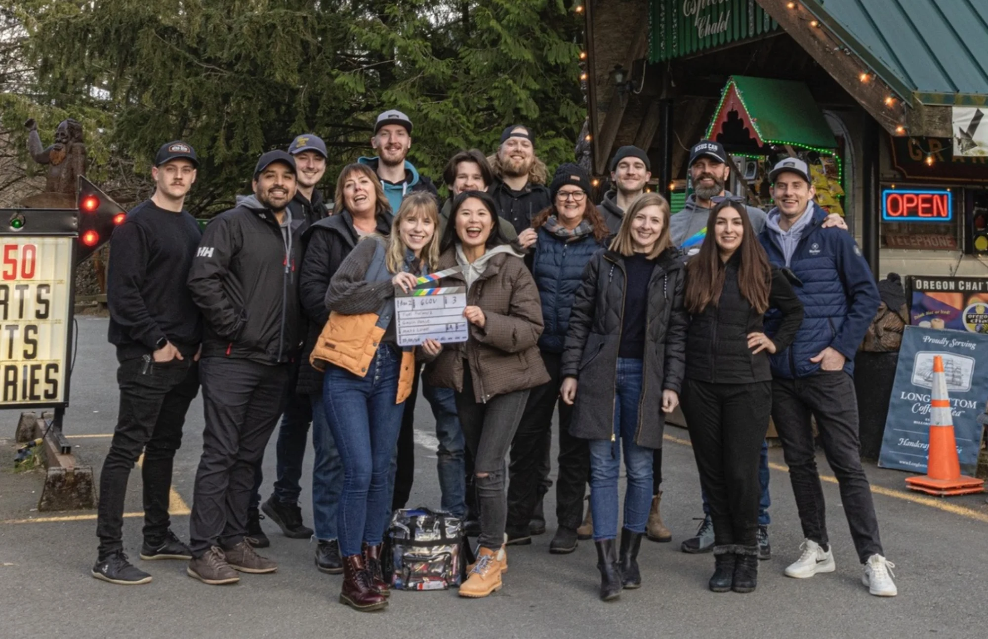 Element 7 Productions crew on set