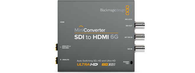 Blackmagic Mini Converter SDI to HDMI 4K