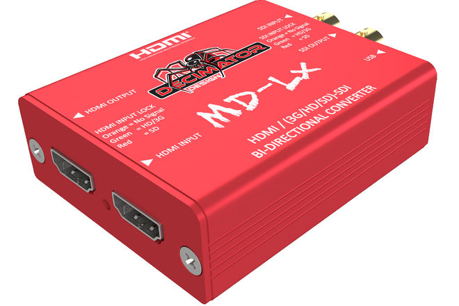 Decimator Design MD-LX Bi-Directional HDMI/SDI Converter