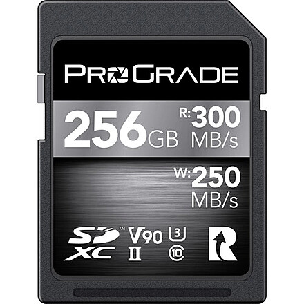 ProGrade Digital 256GB SDXC UHS-II V90 Memory Card