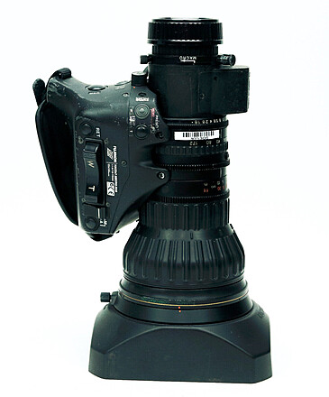 Fujinon HA22x7.8BERM-M48 HD 2/3" Broadcast Servo Lens w/ 2x Extender