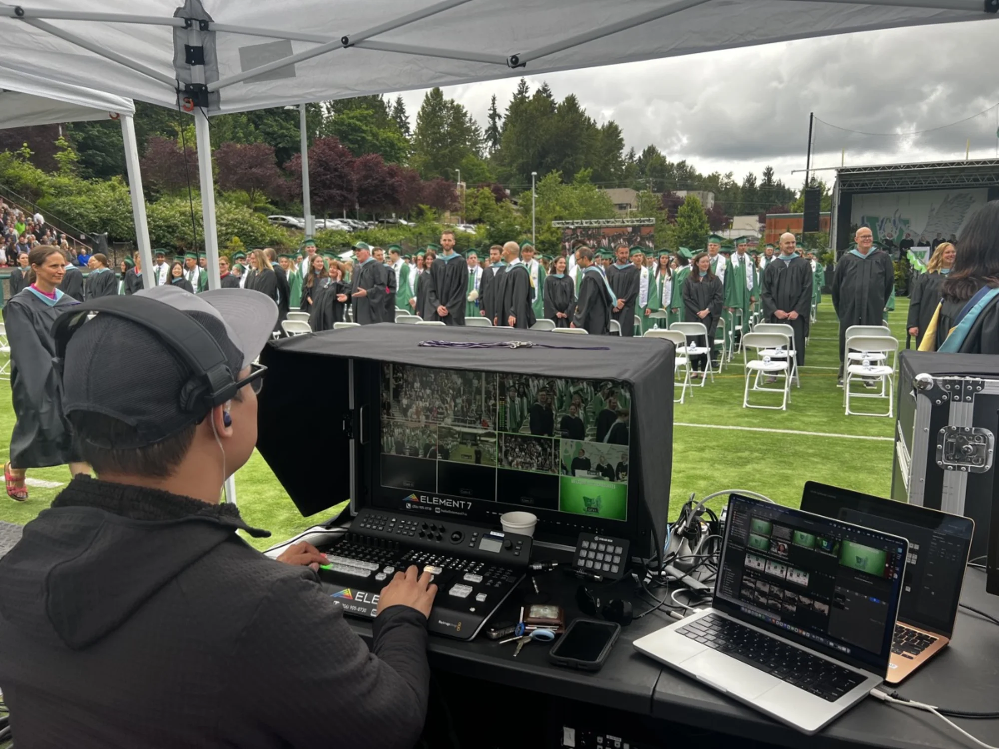 Graduation ceremony video production