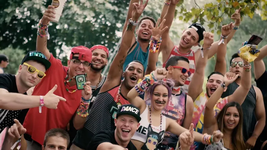 Electric Zoo festival arrivals film