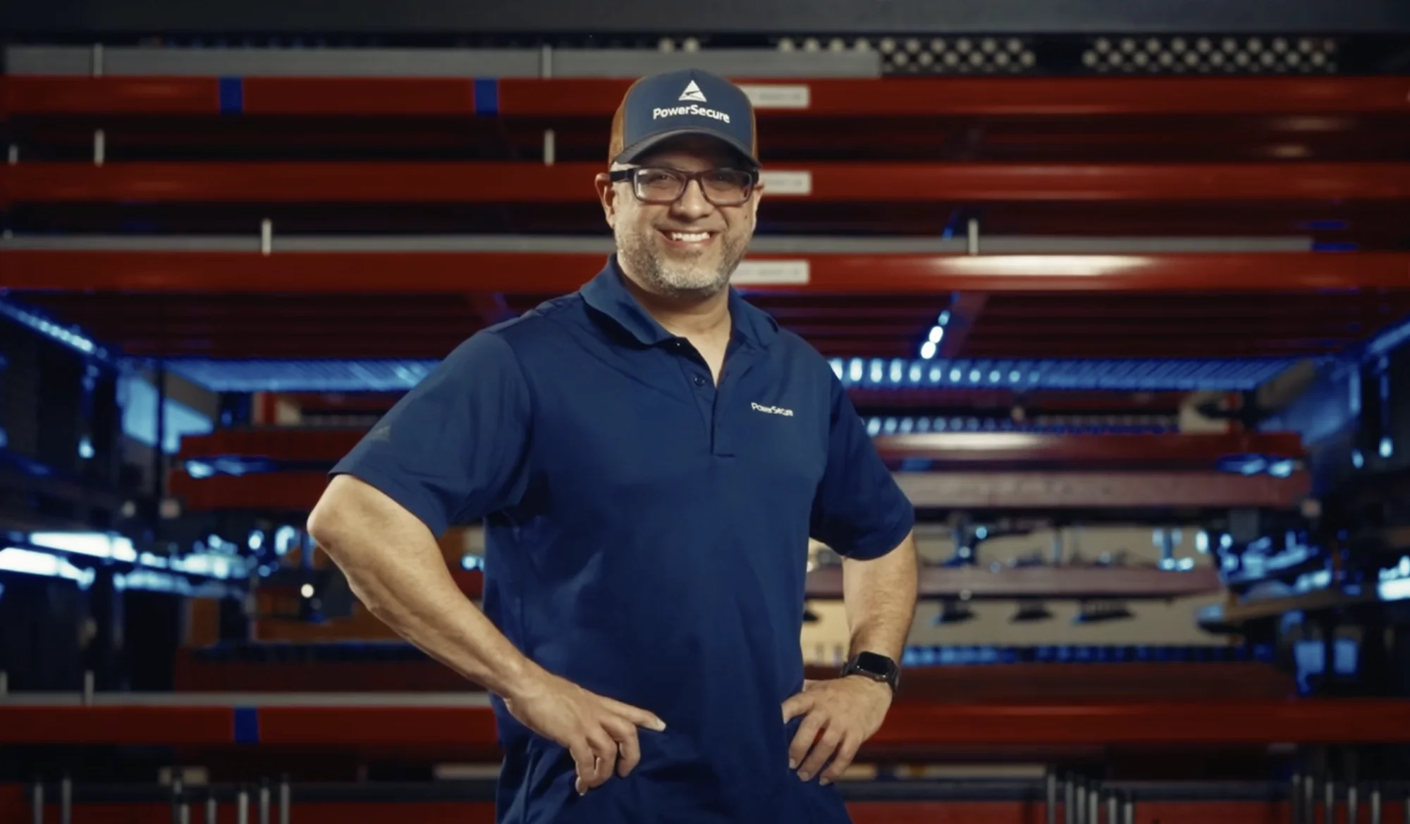 Camera operator capturing employee testimonial in Seattle