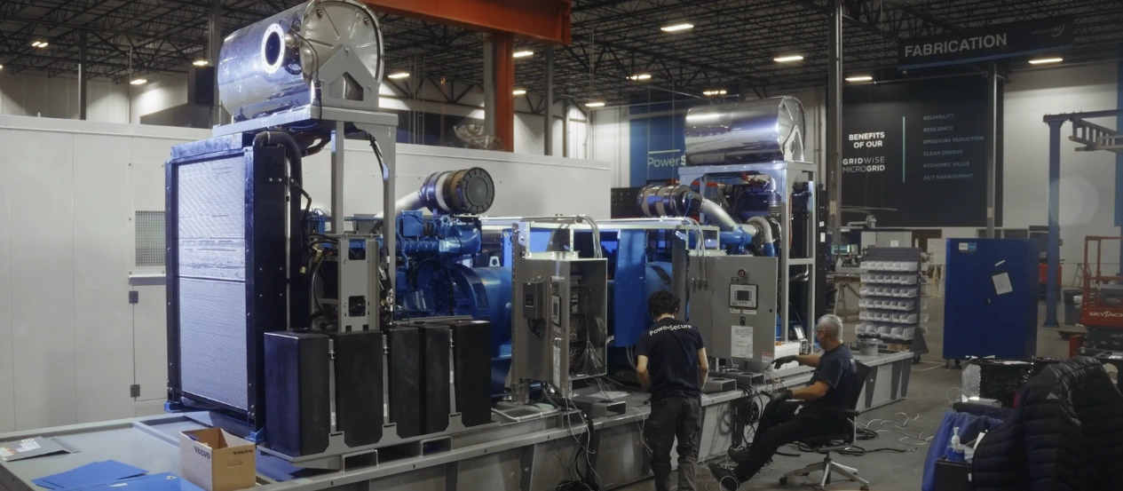 Industrial facility tour