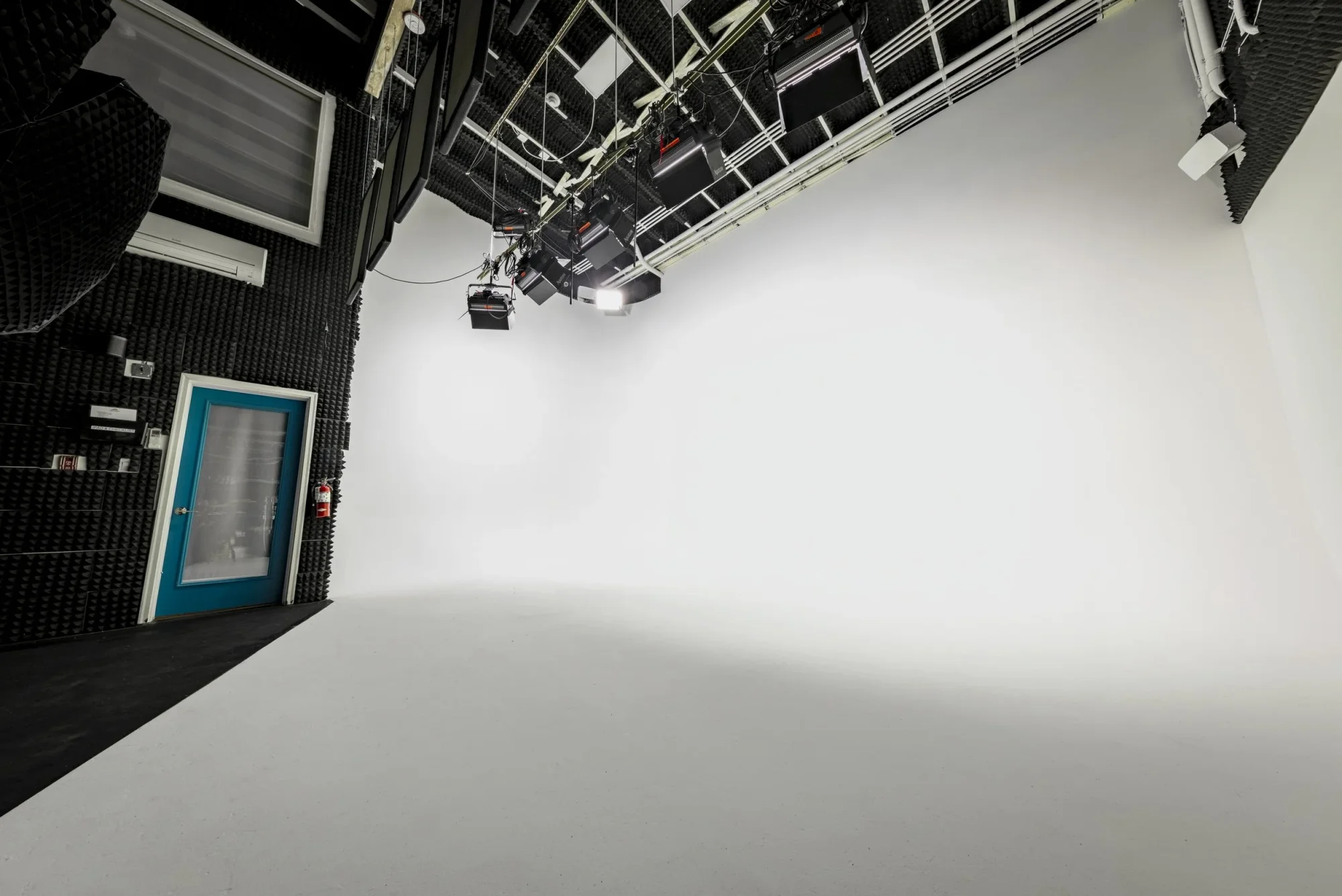 Studio production space overview