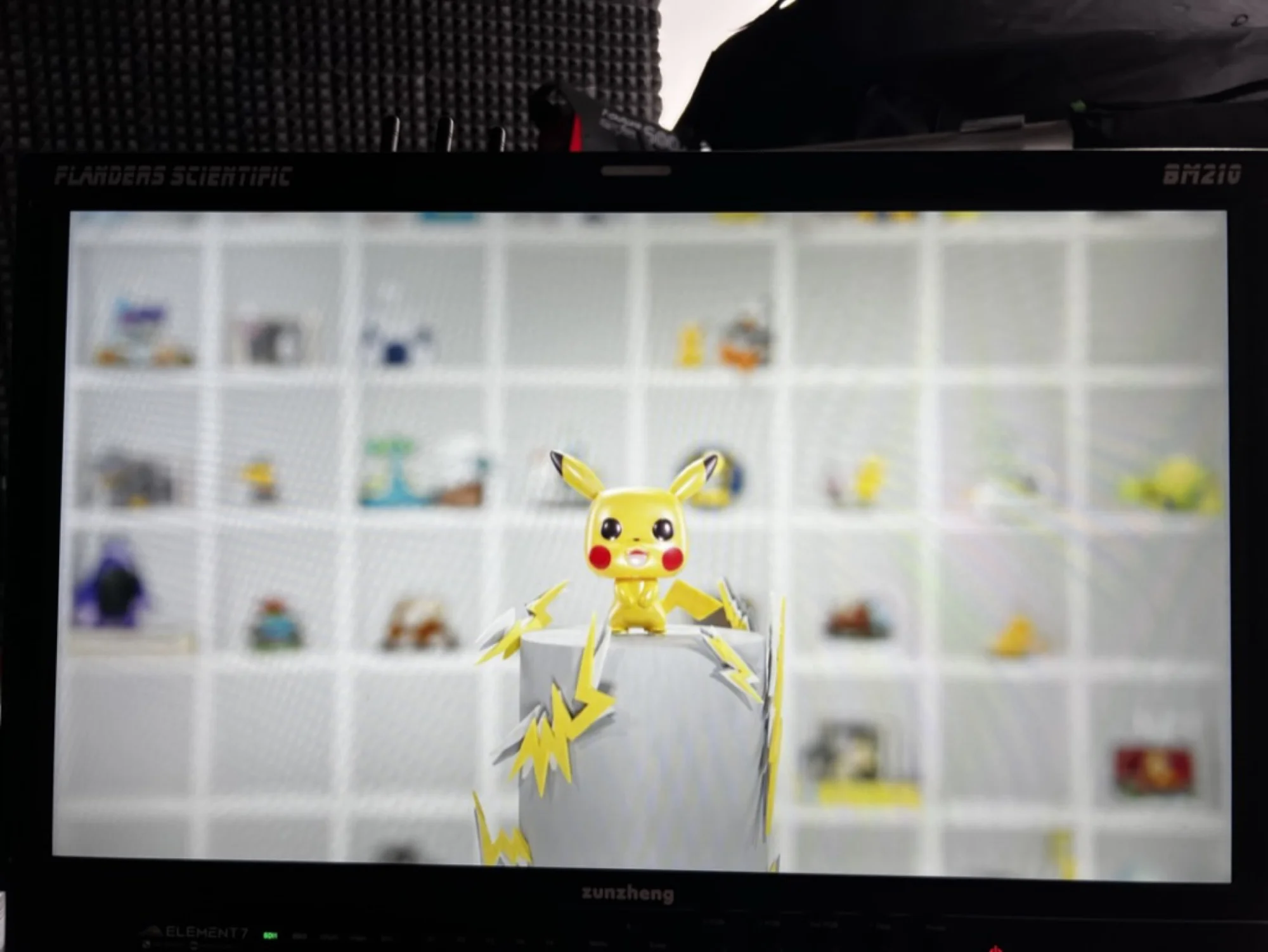 Product video and photography monitor setup